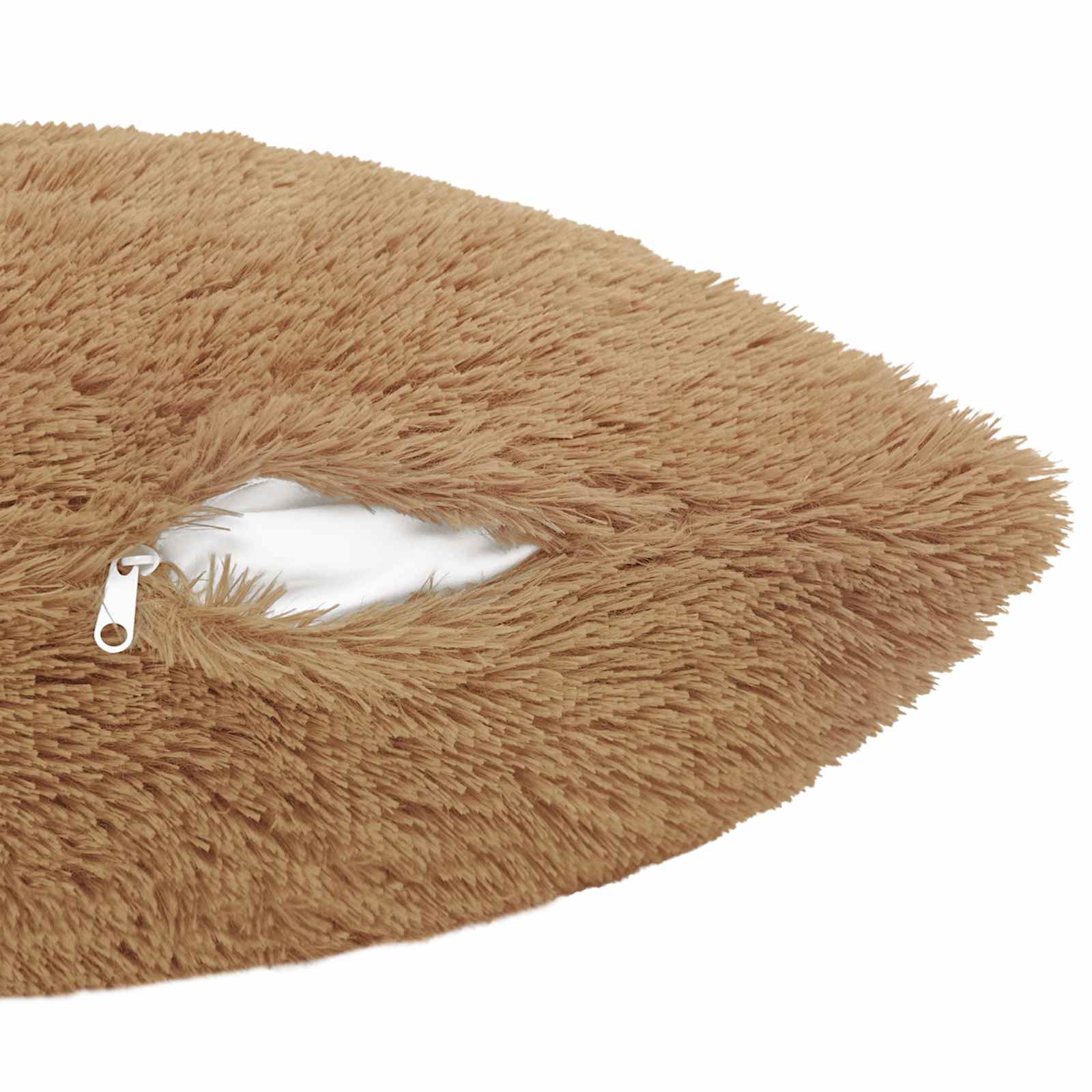 vidaXL Cushion Cover 12 pcs HEERLEN Taupe 40 x 80 cm PV Fleece 6