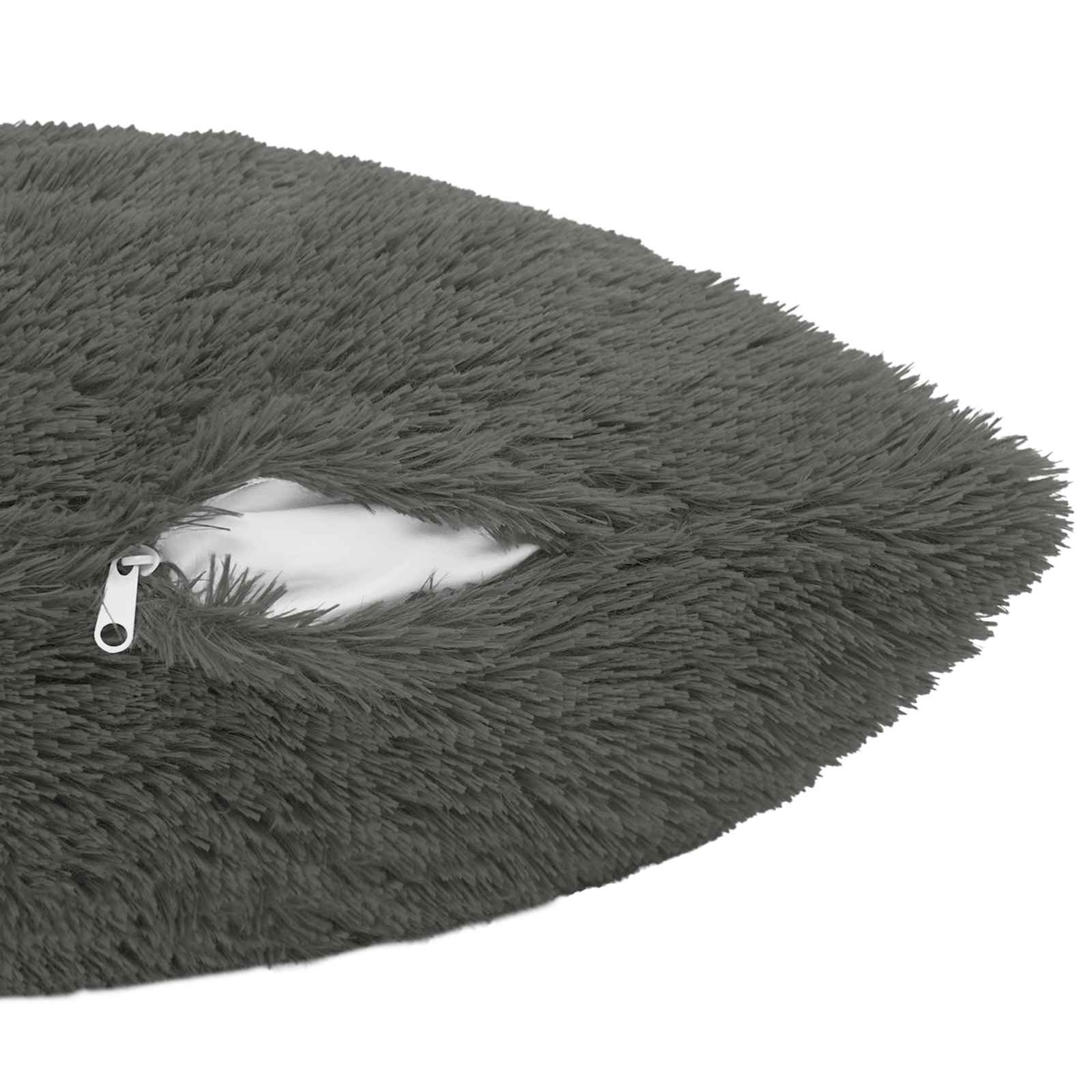 vidaXL Cushion Cover 12 pcs HEERLEN Light Grey 40 x 80 cm PV Fleece 6
