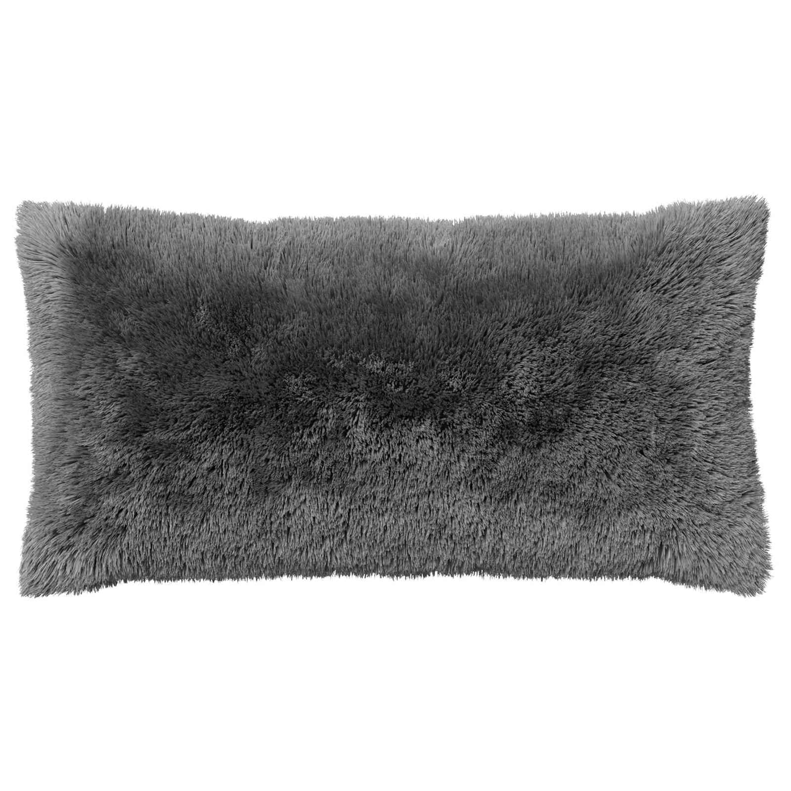 vidaXL Cushion Cover 12 pcs HEERLEN Light Grey 40 x 80 cm PV Fleece 3