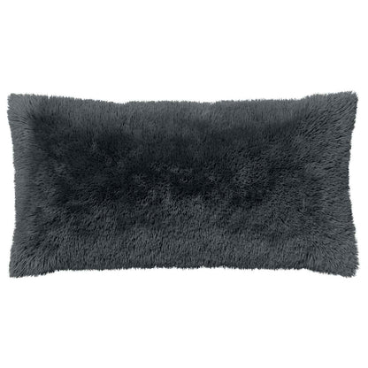 vidaXL Cushion Cover 12 pcs HEERLEN Anthracite 40 x 80 cm PV Fleece 3