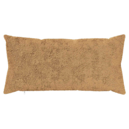 vidaXL Cushion Cover 12 pcs HEERLEN Taupe 40 x 80 cm Faux Rabbit Fur 3