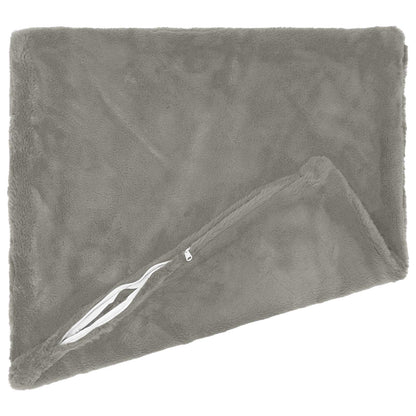 vidaXL Cushion Cover 12 pcs HEERLEN Light Grey 40 x 80 cm 4