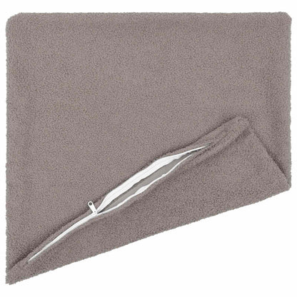 vidaXL Cushion Cover 12 pcs HEERLEN Light Grey 45 x 45 cm Bouclé 3