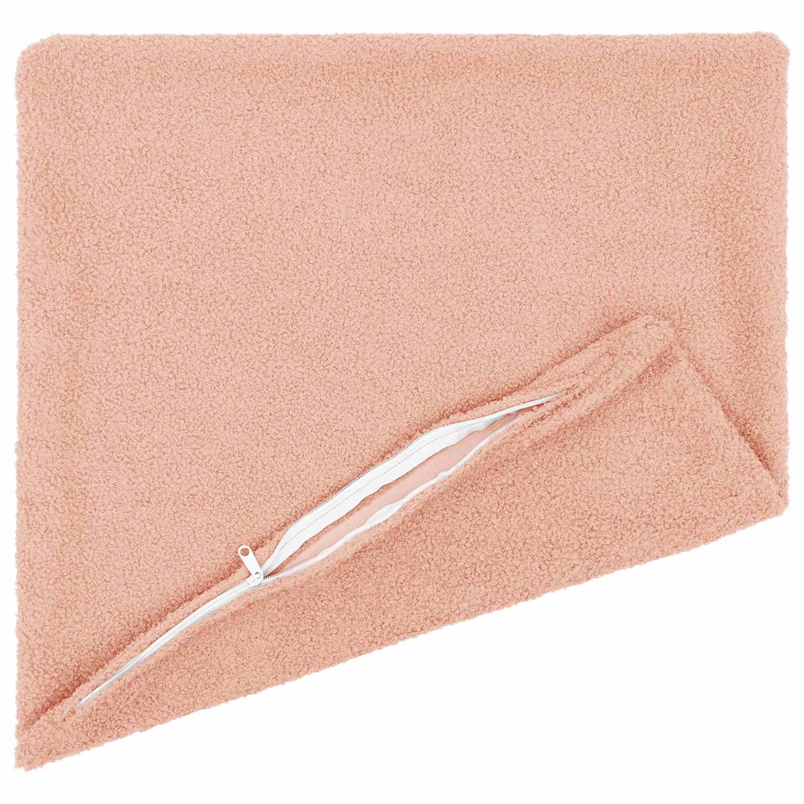 vidaXL Cushion Cover 12 pcs HEERLEN Pink 45 x 45 cm Bouclé 3