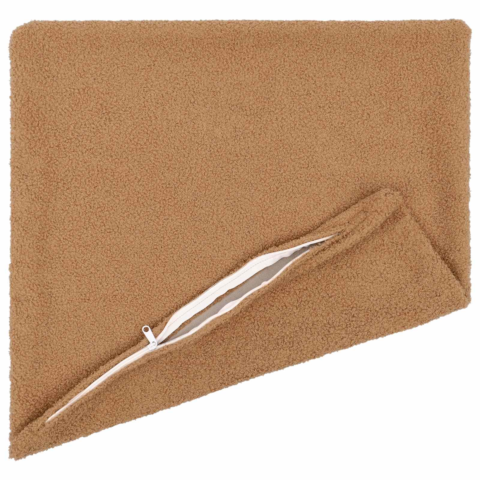 vidaXL Cushion Cover 12 pcs HEERLEN Beige 45 x 45 cm Bouclé 3