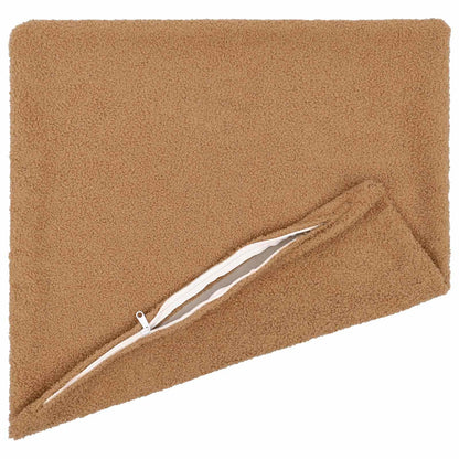 vidaXL Cushion Cover 12 pcs HEERLEN Beige 45 x 45 cm Bouclé 3