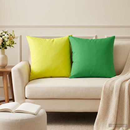 Throw Pillow HEERLEN Polyester 6 50 x 50 cm Bright green