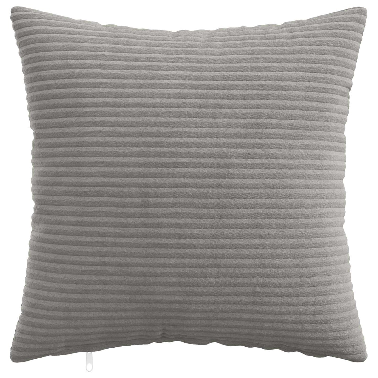 vidaXL Cushion Cover 12 pcs HEERLEN Light Grey 50 x 50 cm Corduroy 2