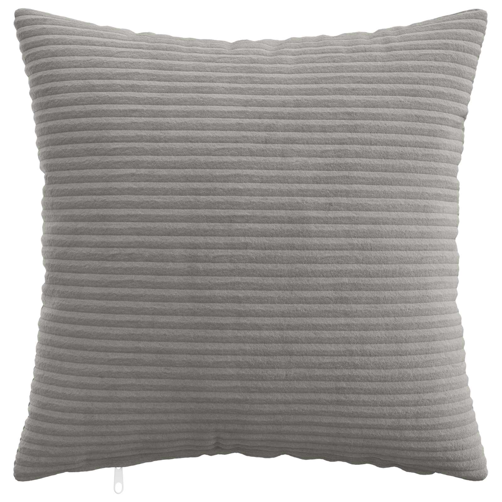 vidaXL Cushion Cover 12 pcs HEERLEN Light Grey 50 x 50 cm Corduroy 2
