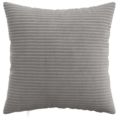 vidaXL Cushion Cover 12 pcs HEERLEN Light Grey 50 x 50 cm Corduroy 2