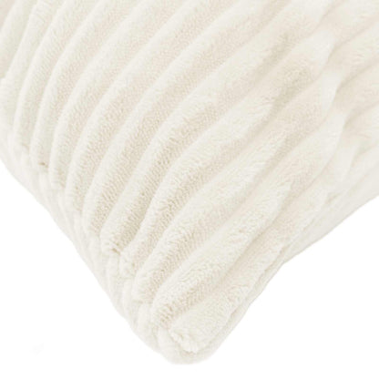 vidaXL Cushion Cover 12 pcs HEERLEN Cream 50 x 50 cm Corduroy 4