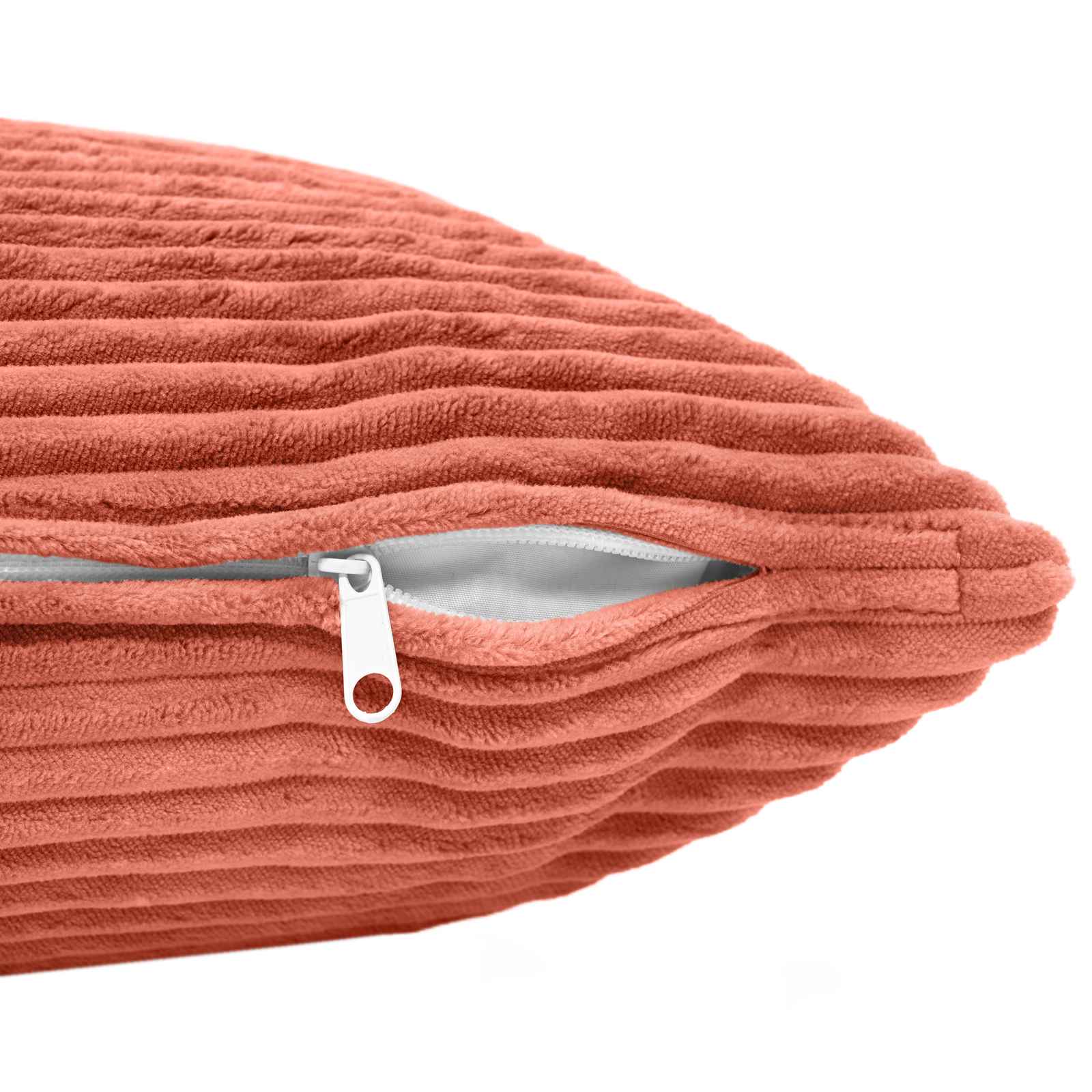 vidaXL Cushion Cover 12 pcs HEERLEN Red Orange 50 x 50 cm Corduroy 5