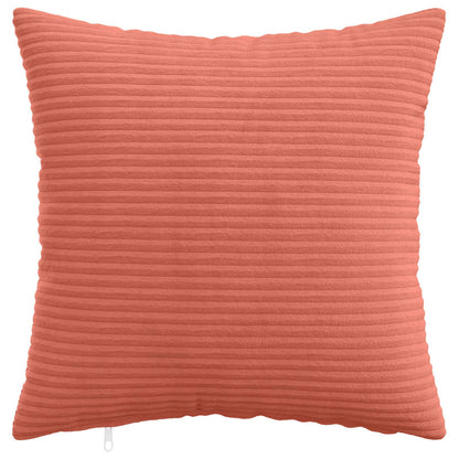 vidaXL Cushion Cover 12 pcs HEERLEN Red Orange 50 x 50 cm Corduroy 2