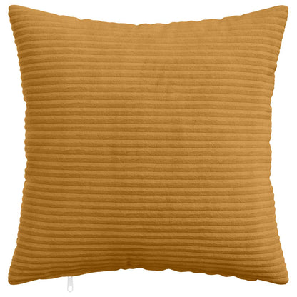 vidaXL Cushion Cover 12 pcs HEERLEN Yellow 50 x 50 cm Corduroy 2
