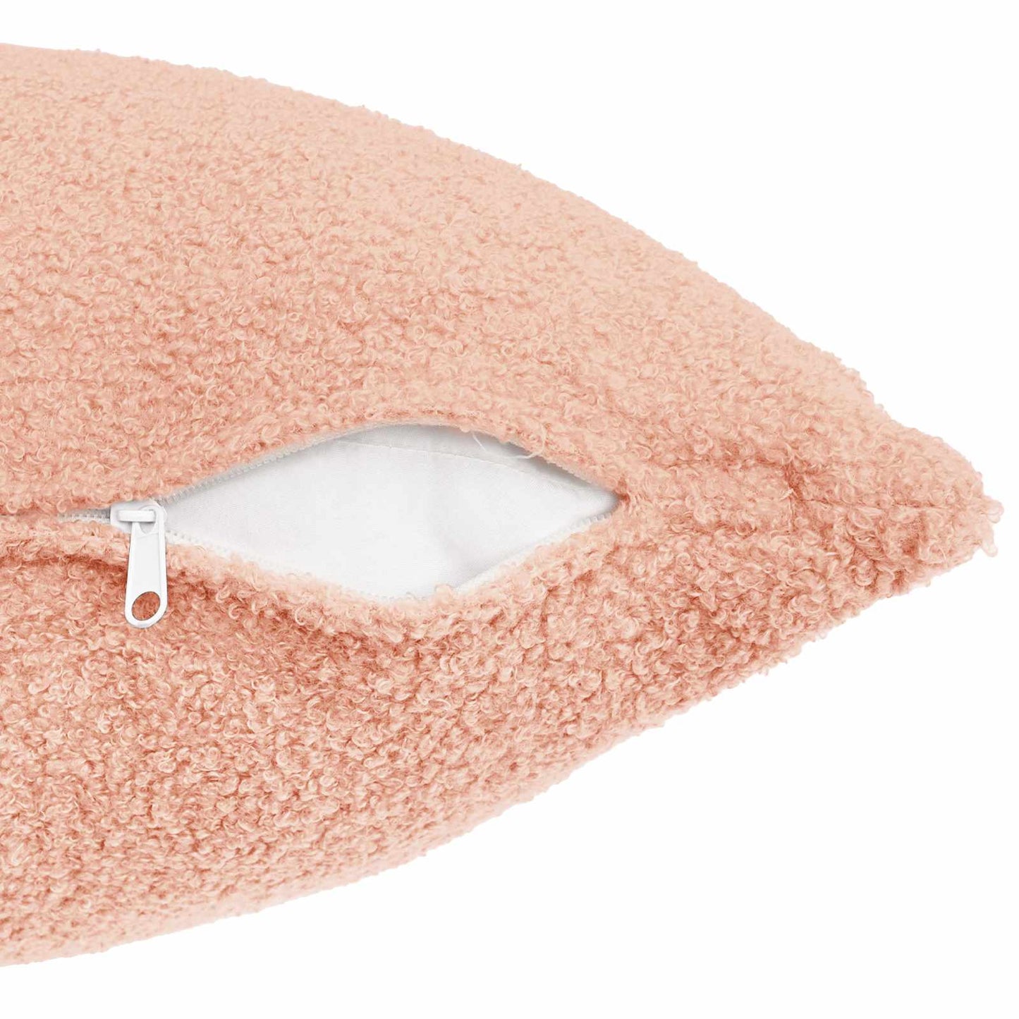 vidaXL Cushion Cover 12 pcs HEERLEN Pink 50 x 50 cm Bouclé 5