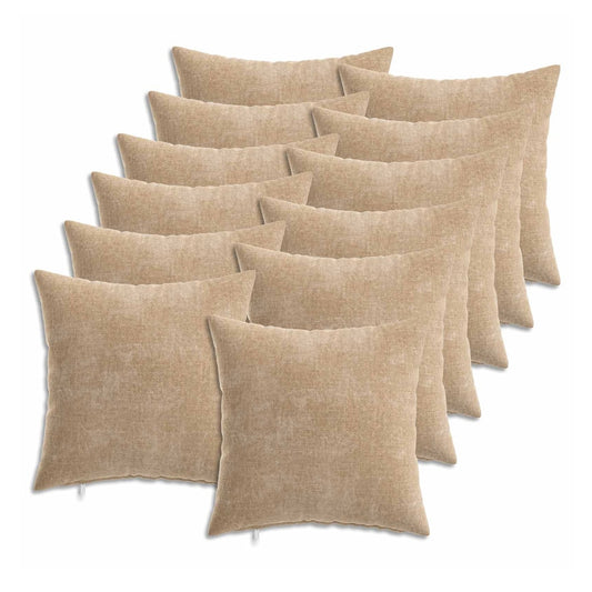 HEERLEN Taupe Chenille Fabric