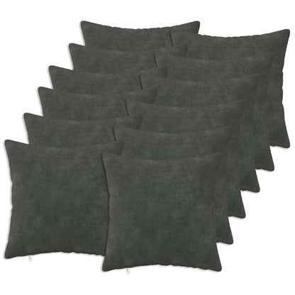 Cushion Cover 12 pcs HEERLEN Anthracite