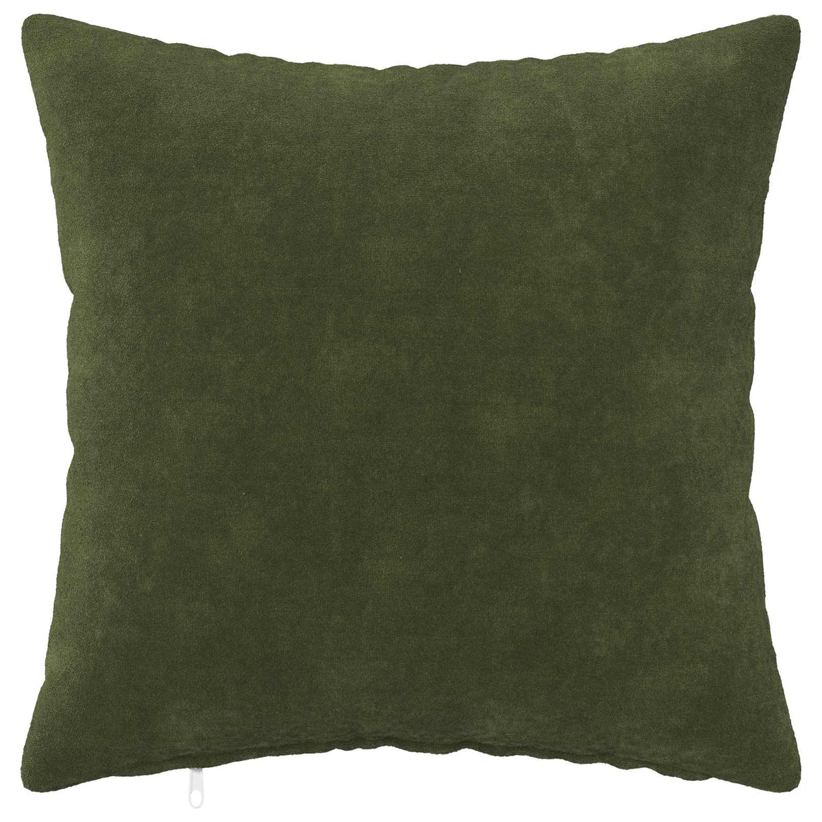 Cushion Cover 12 pcs HEERLEN Green Microfiber Fleece