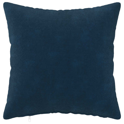 Cushion Cover 12 pcs HEERLEN Blue Microfiber Fleece