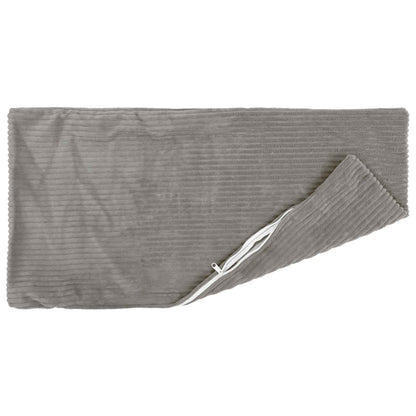 vidaXL Cushion Cover 6 pcs HEERLEN Light Grey 50 x 80 cm Corduroy 3
