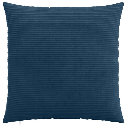 vidaXL Cushion Cover 6 pcs HEERLEN Navy Blue 65 x 65 cm Corduroy 2