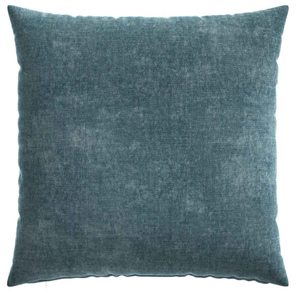 Cushion Cover HEERLEN Blue Chenille Fabric