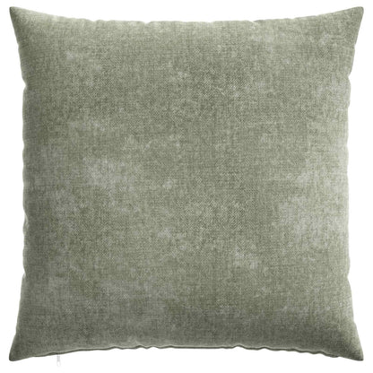 Cushion Cover HEERLEN Green Chenille Fabric