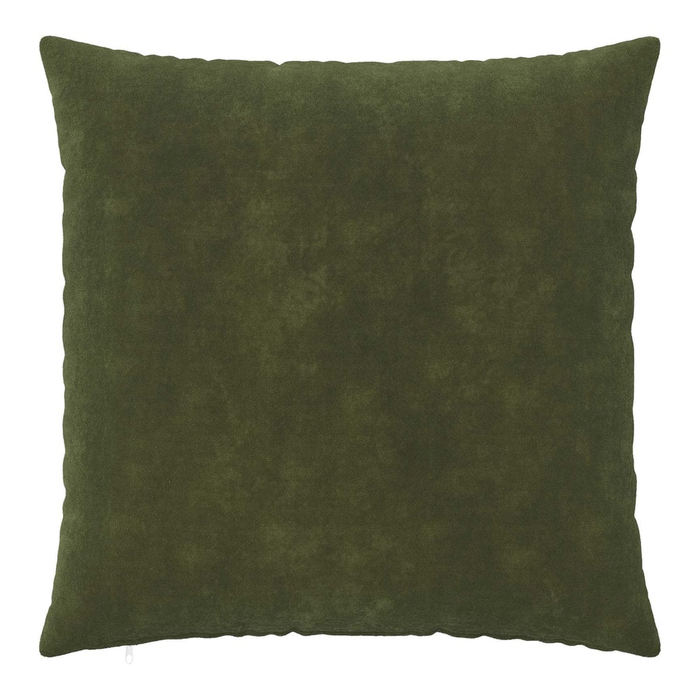 Cushion Cover HEERLEN Green Microfiber Fleece