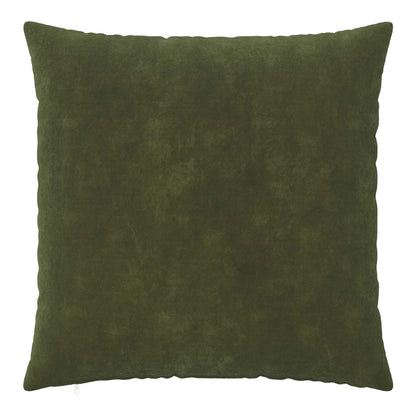 Cushion Cover HEERLEN Green Microfiber Fleece