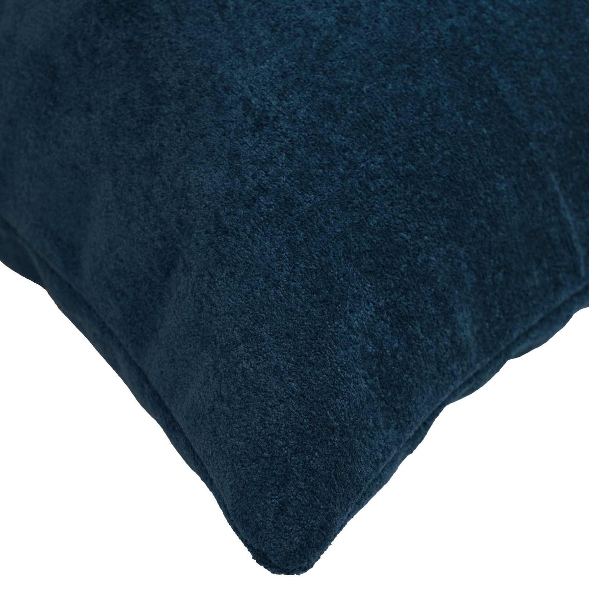 Cushion HEERLEN Blue Microfiber Fleece