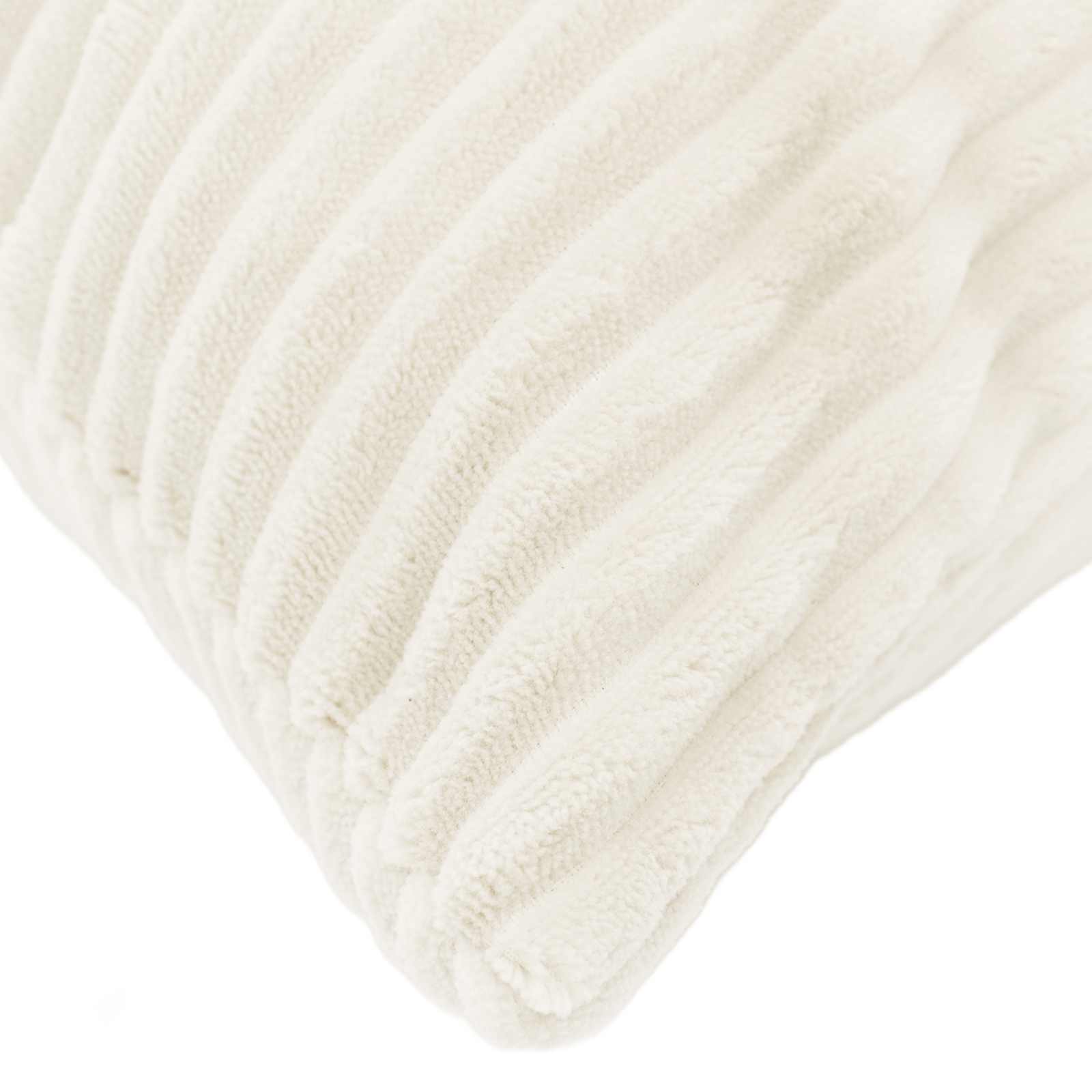 vidaXL Cushion Cover 6 pcs HEERLEN Cream 70 x 70 cm Corduroy 4