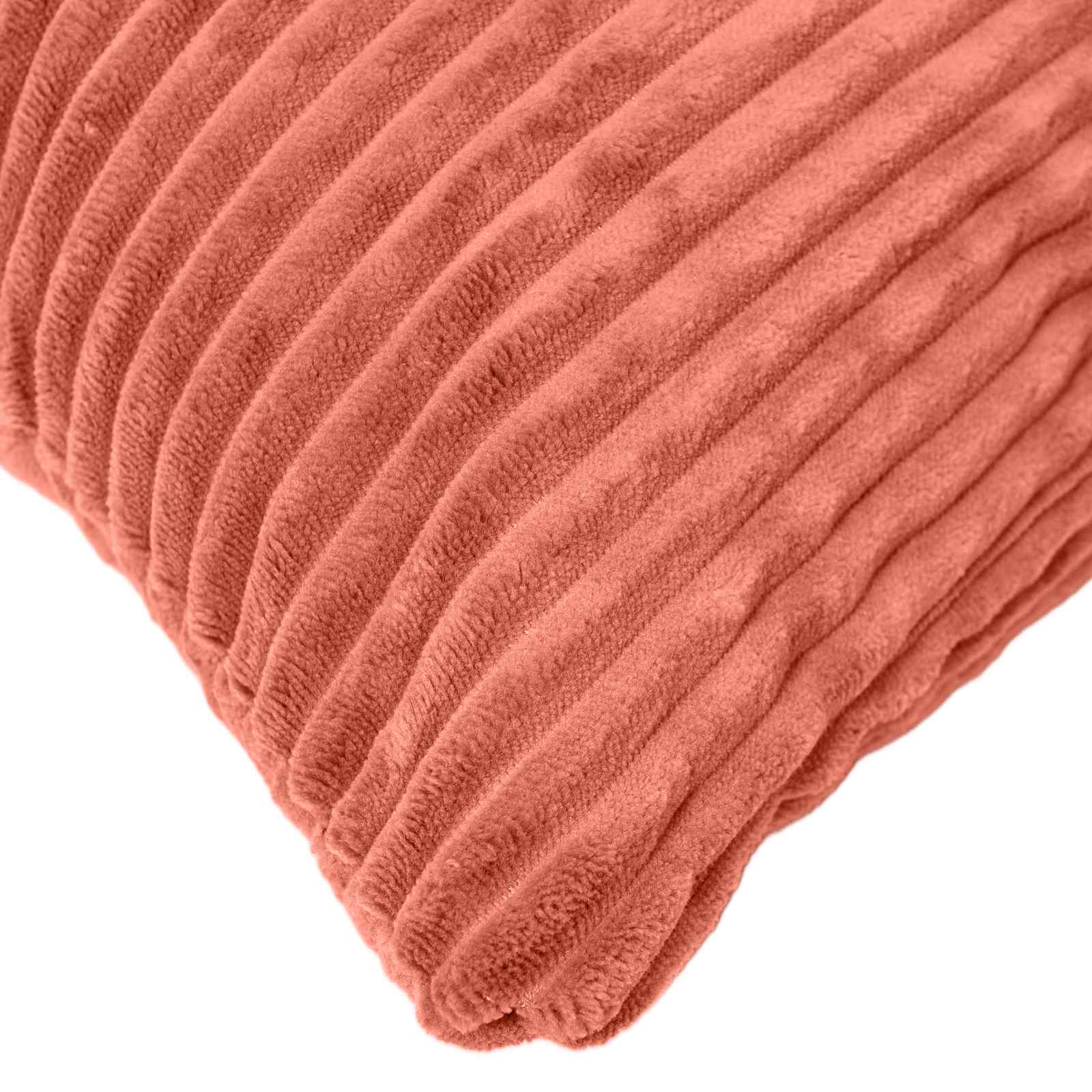 vidaXL Cushion Cover 6 pcs HEERLEN Red Orange 70 x 70 cm Corduroy 4