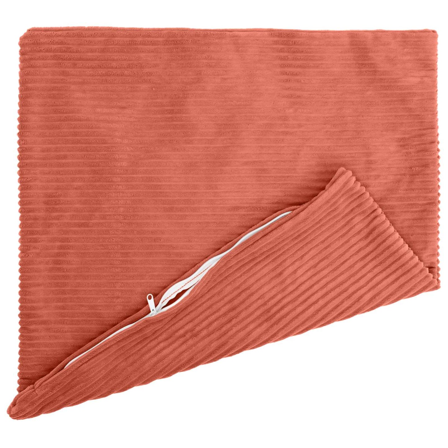 vidaXL Cushion Cover 6 pcs HEERLEN Red Orange 70 x 70 cm Corduroy 3