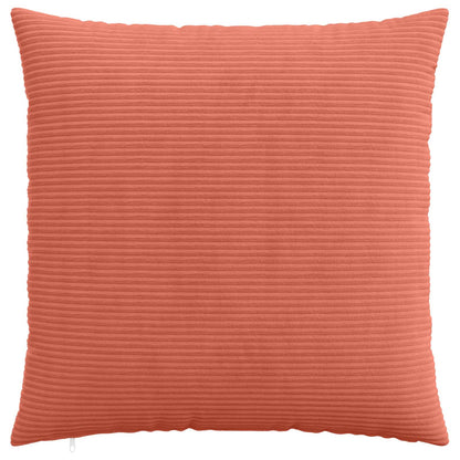 vidaXL Cushion Cover 6 pcs HEERLEN Red Orange 70 x 70 cm Corduroy 2
