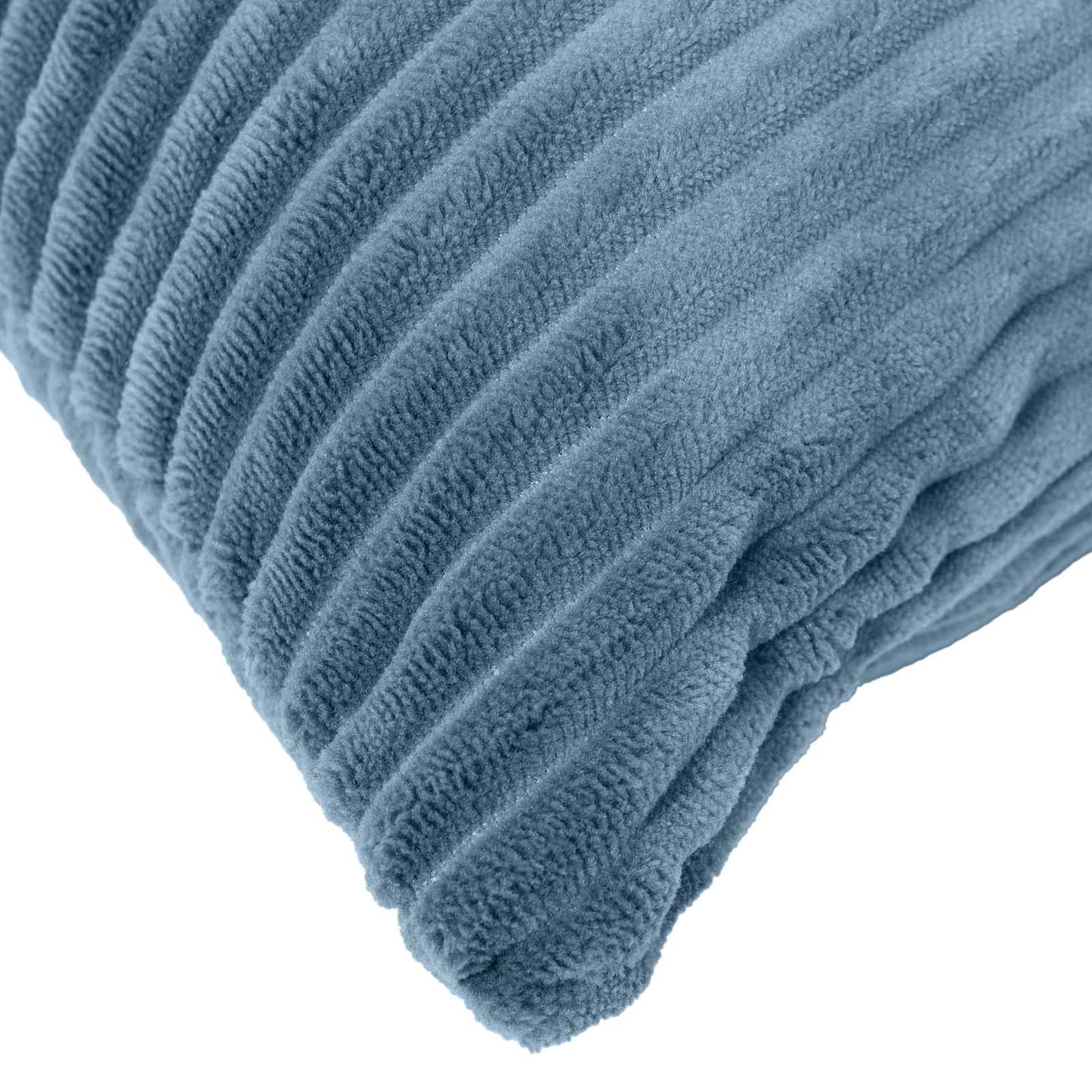 vidaXL Cushion Cover 6 pcs HEERLEN Blue 70 x 70 cm Corduroy 4