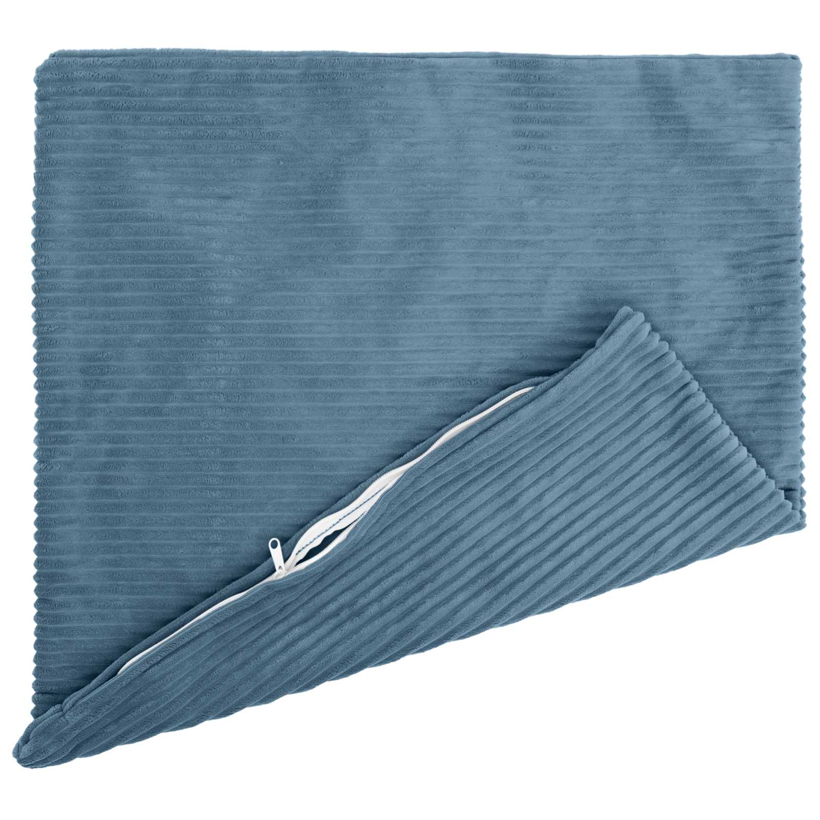 vidaXL Cushion Cover 6 pcs HEERLEN Blue 70 x 70 cm Corduroy 3