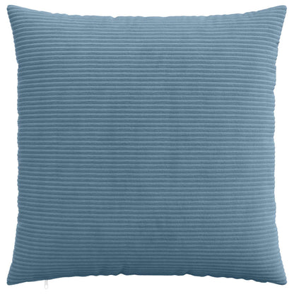 vidaXL Cushion Cover 6 pcs HEERLEN Blue 70 x 70 cm Corduroy 2