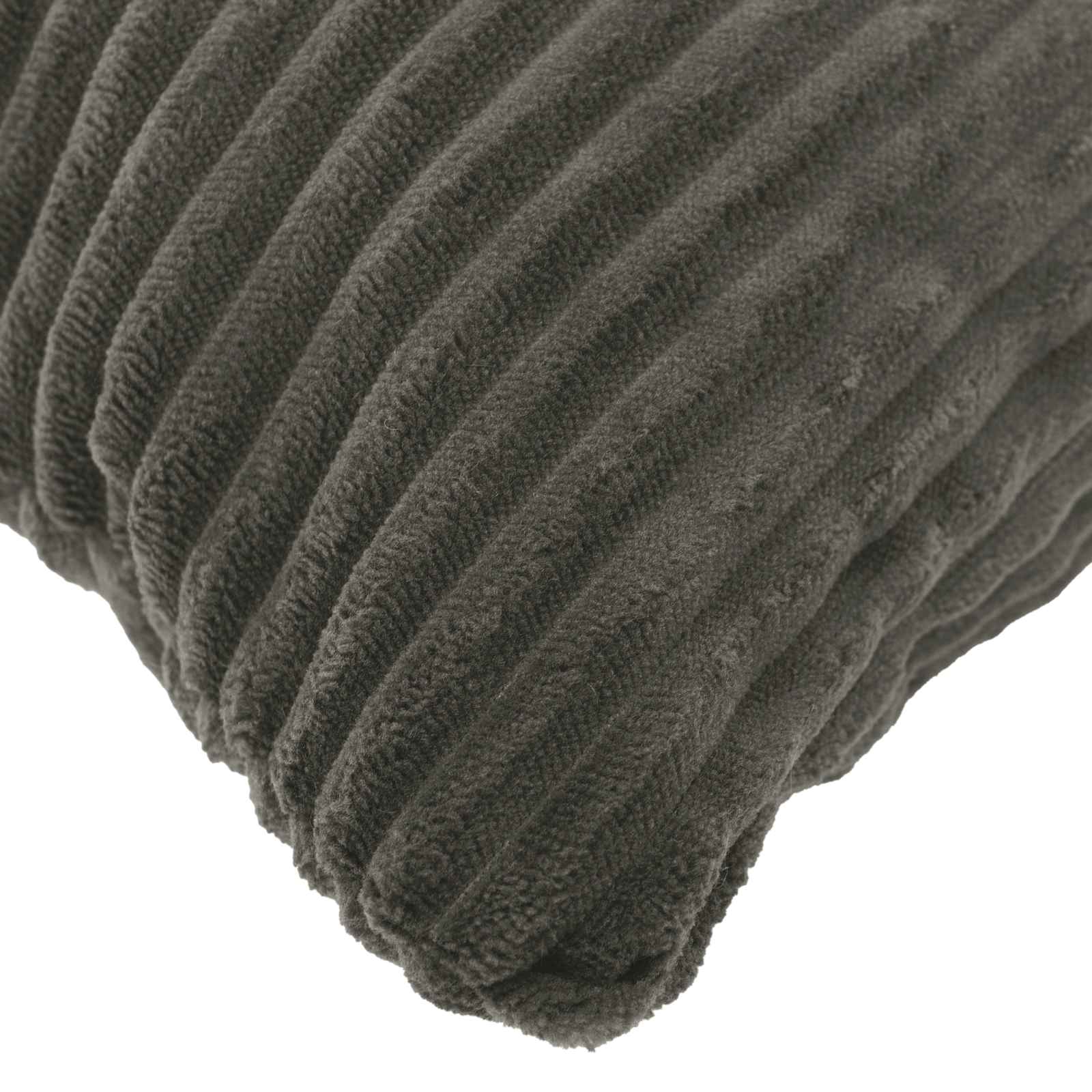 vidaXL Cushion Cover 6 pcs HEERLEN Anthracite 70 x 70 cm Corduroy 4
