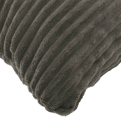 vidaXL Cushion Cover 6 pcs HEERLEN Anthracite 70 x 70 cm Corduroy 4