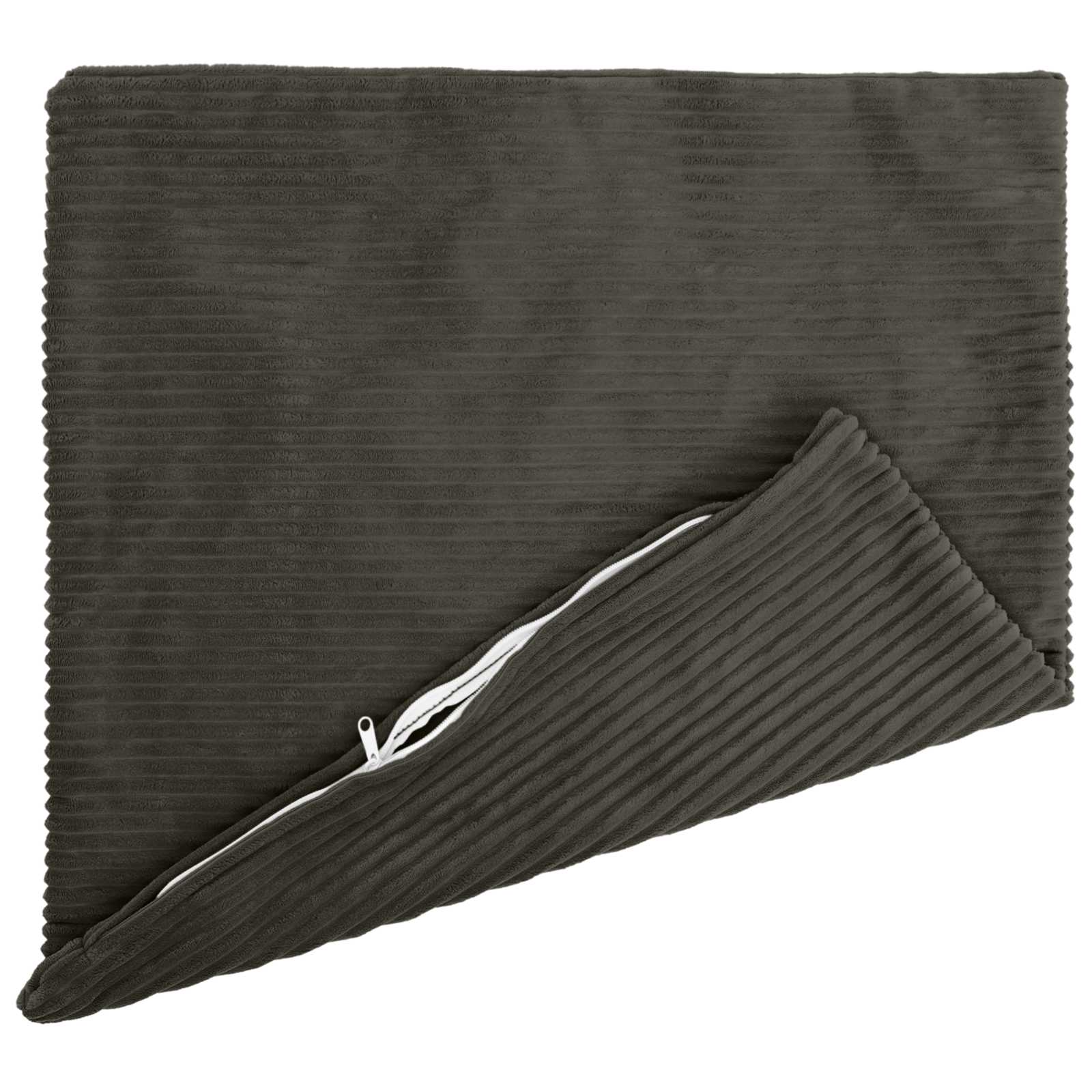 vidaXL Cushion Cover 6 pcs HEERLEN Anthracite 70 x 70 cm Corduroy 3