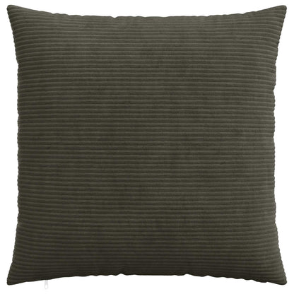 vidaXL Cushion Cover 6 pcs HEERLEN Anthracite 70 x 70 cm Corduroy 2