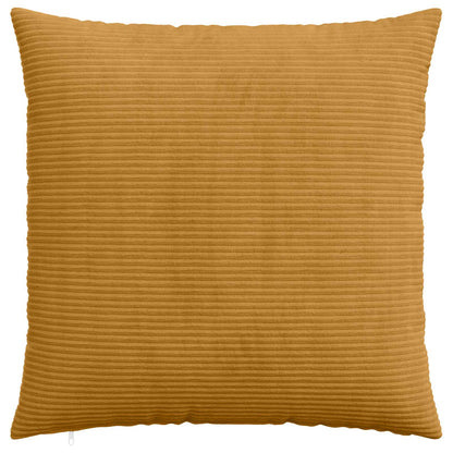 vidaXL Cushion Cover 6 pcs HEERLEN Yellow 70 x 70 cm Corduroy 2
