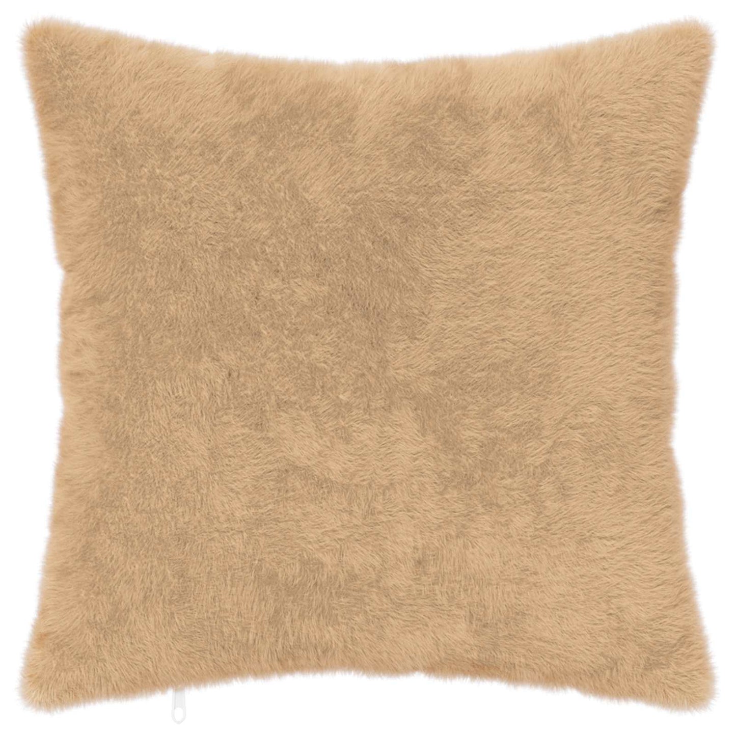 vidaXL Cushion Cover 6 pcs HEERLEN Cream 70 x 70 cm Faux Rabbit Fur 3