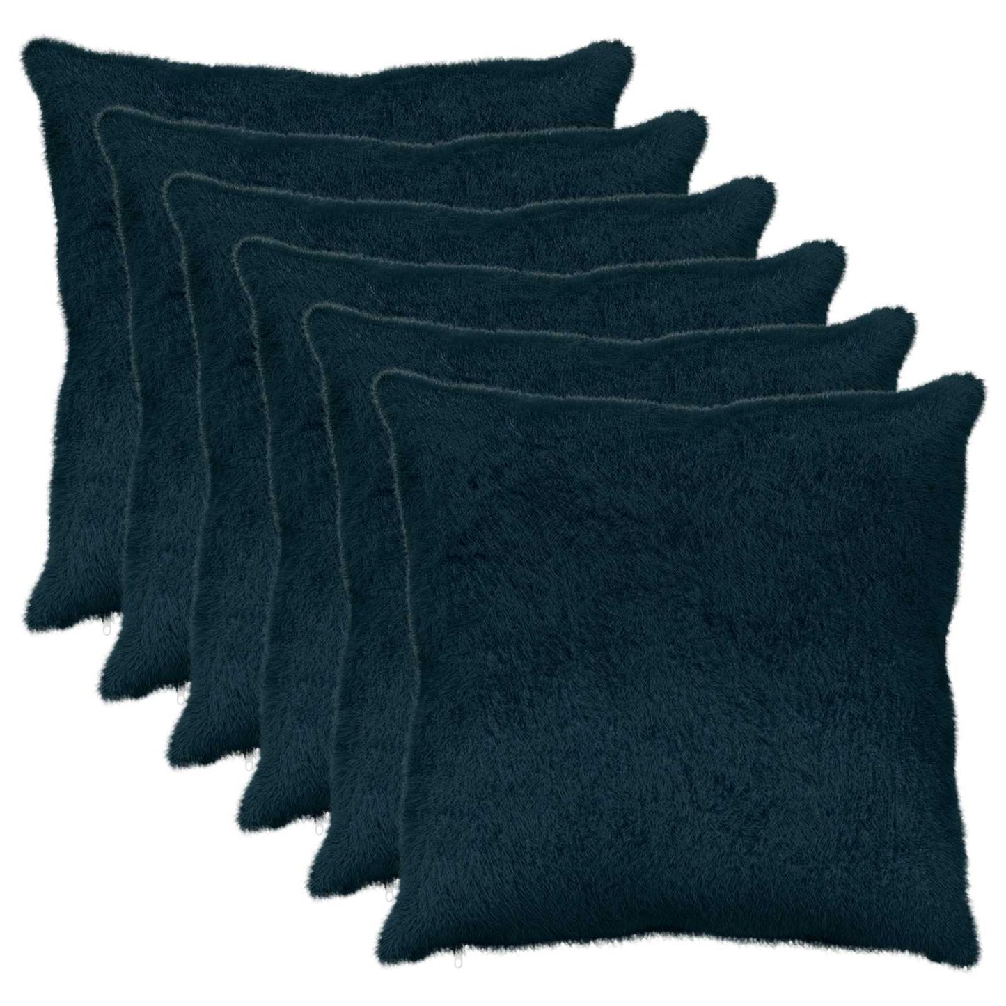 vidaXL Cushion Cover 6 pcs HEERLEN Navy Blue 70 x 70 cm 2