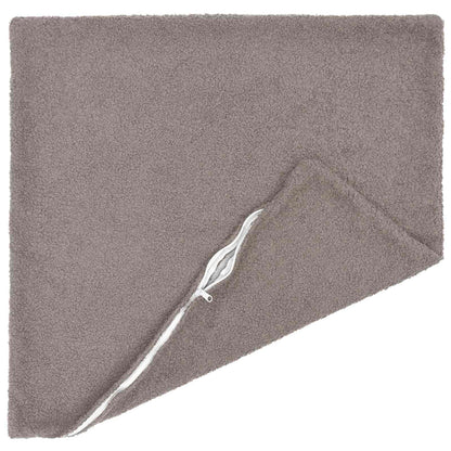 vidaXL Cushion Cover 6 pcs HEERLEN Light Grey 80 x 80 cm Bouclé 4