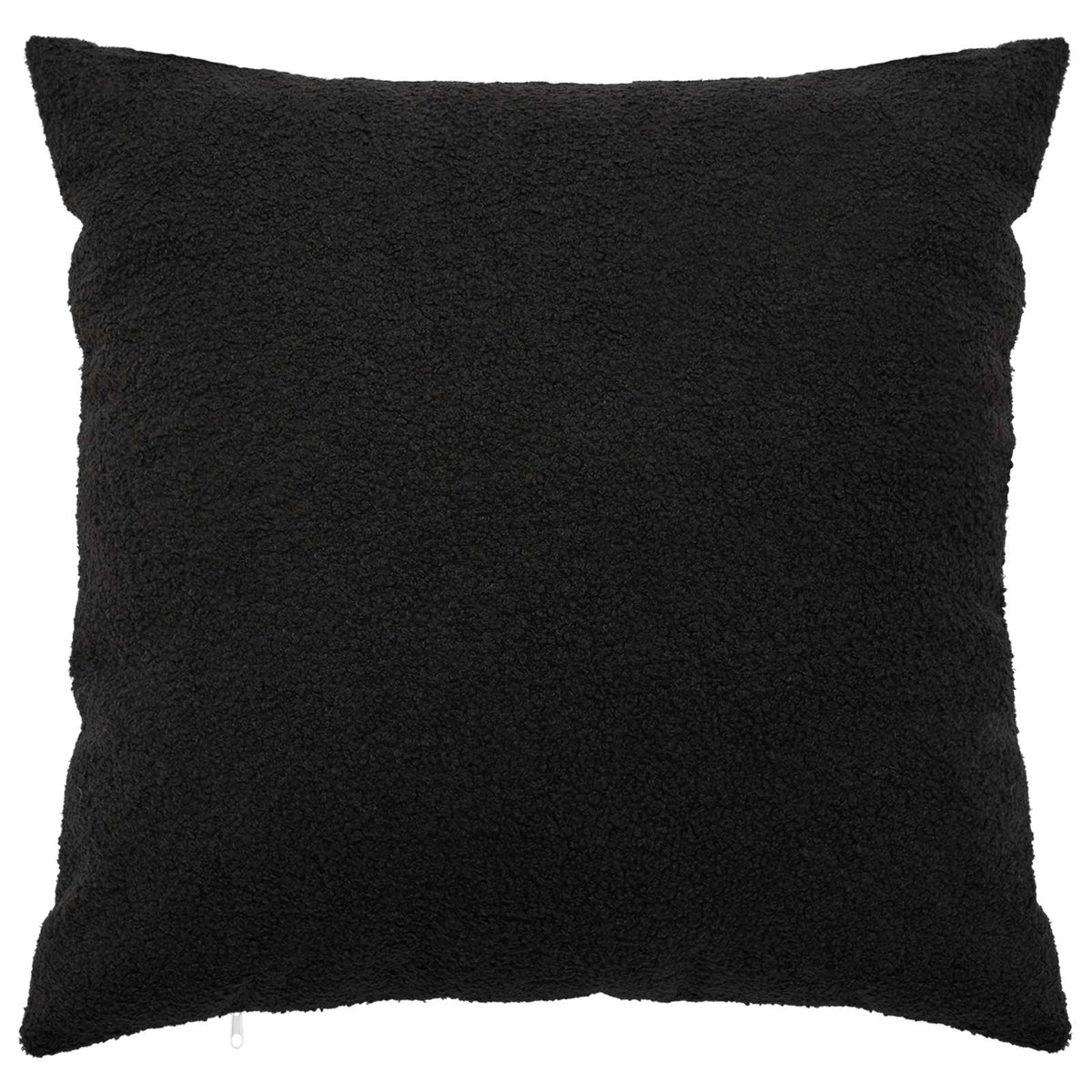 vidaXL Cushion Cover 6 pcs HEERLEN Black 80 x 80 cm Bouclé 3