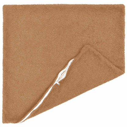vidaXL Cushion Cover 6 pcs HEERLEN Beige 80 x 80 cm Bouclé 4
