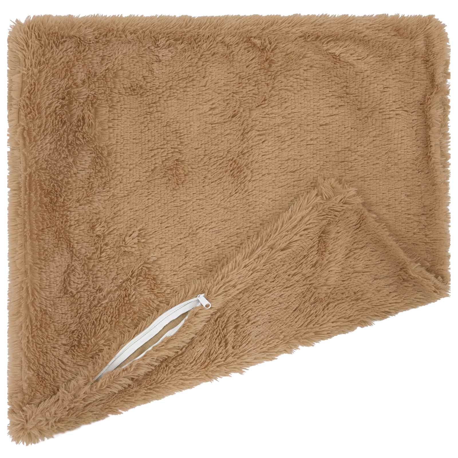 vidaXL Cushion Cover 6 pcs HEERLEN Taupe 80 x 80 cm PV Fleece 4