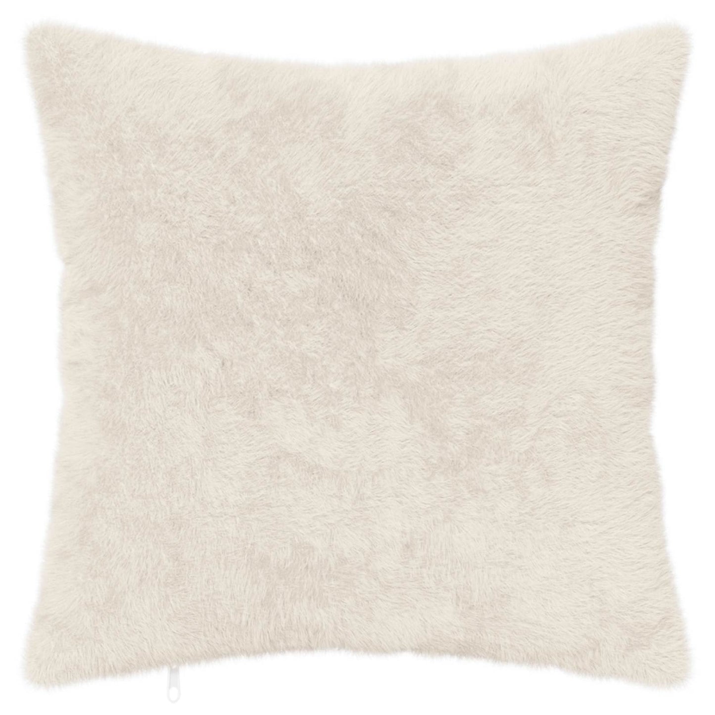 vidaXL Cushion Cover 6 pcs HEERLEN White 80 x 80 cm Faux Rabbit Fur 3