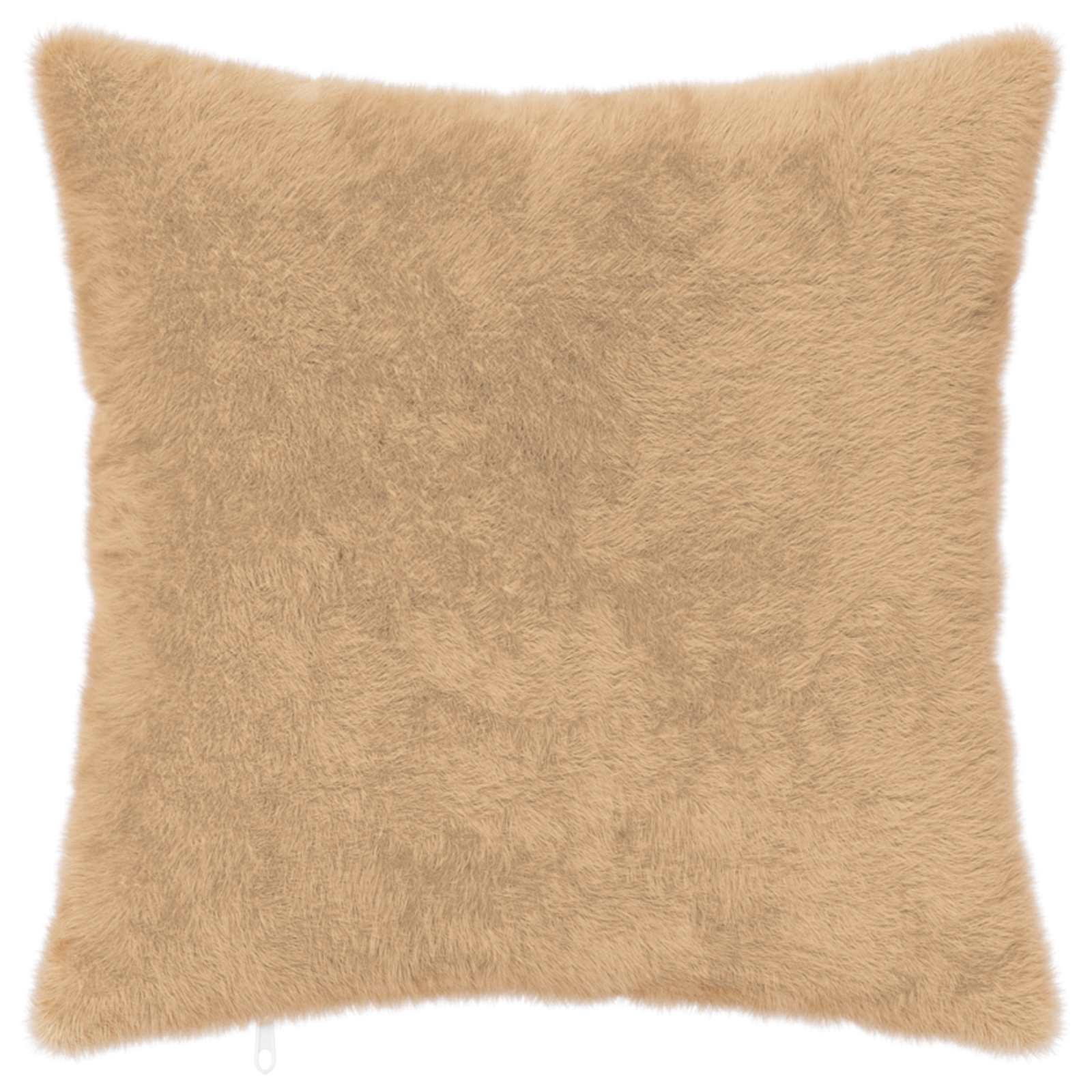 vidaXL Cushion Cover 6 pcs HEERLEN Cream 80 x 80 cm Faux Rabbit Fur 3